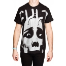 Koszulka Cult Face Logo Black / Silver